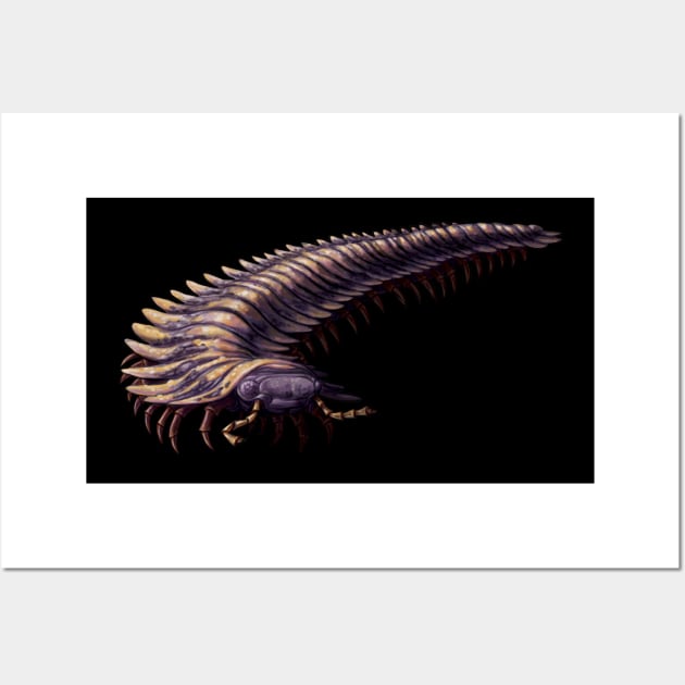 Arthropleura armata Wall Art by CoffeeBlack